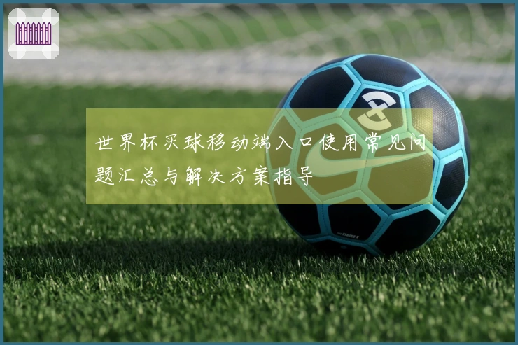世界杯买球移动端入口使用常见问题汇总与解决方案指导