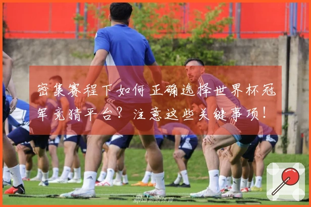 密集赛程下如何正确选择世界杯冠军竞猜平台？注意这些关键事项！