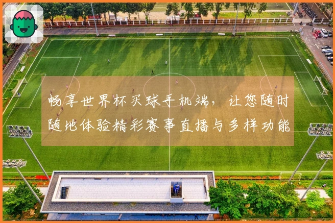 畅享世界杯买球手机端,让您随时随地体验精彩赛事直播与多样功能