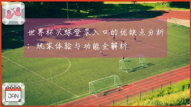 世界杯买球登录入口的优缺点分析:玩家体验与功能全解析